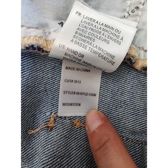 Articles of Society High-Rise Straight Leg Crop Jeans Women’s Size 31 - Picture 13 of 13